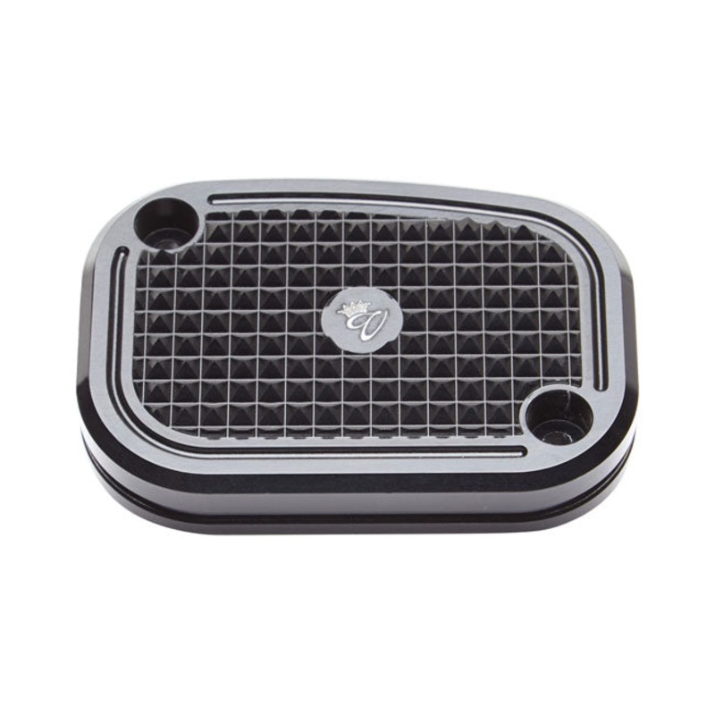 Vity”S Design, Diamond Handlebar Master Cylinder Cover. Blck