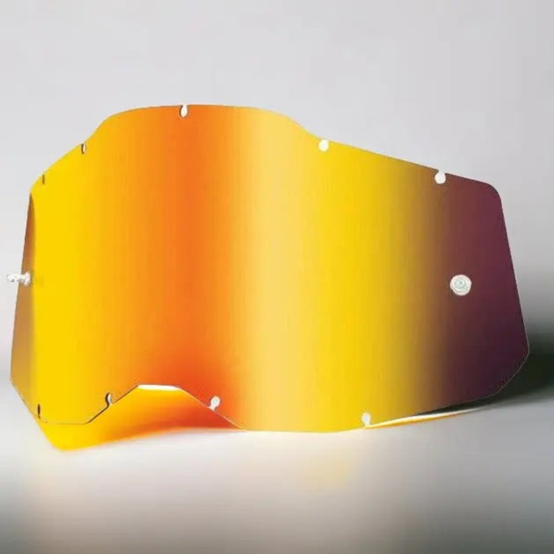 100% RC2 / AC2 / ST2 Replacement Lens Mirror Red