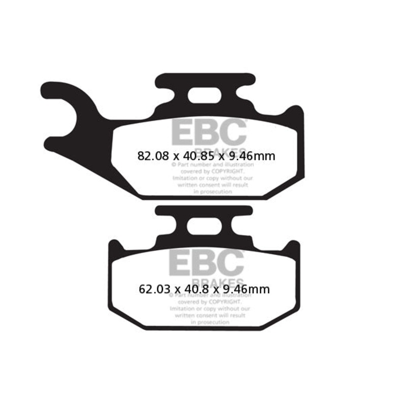 Brakes – FA317TT Carbon – EBC (Rear)