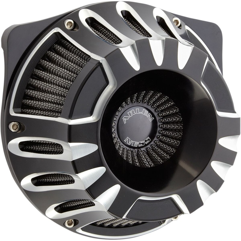 Deep Cut Inverted Series Air Cleaner, Black – 17-23 Milwaukee 8