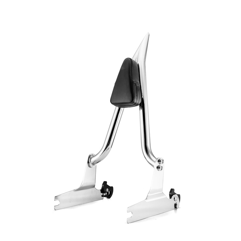 Harley Softail Fat Boy /Deluxe /Springer Classic 23″ Chrome Quick Release Passenger Sissy Bar Backrest