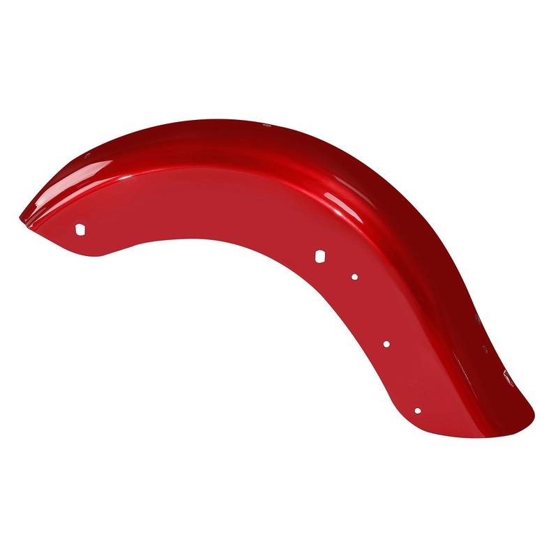 HR3 Wicked Red Motorcycle Mudguard CVO STYLE REAR FENDER FOR Harley Touring 2014-2023