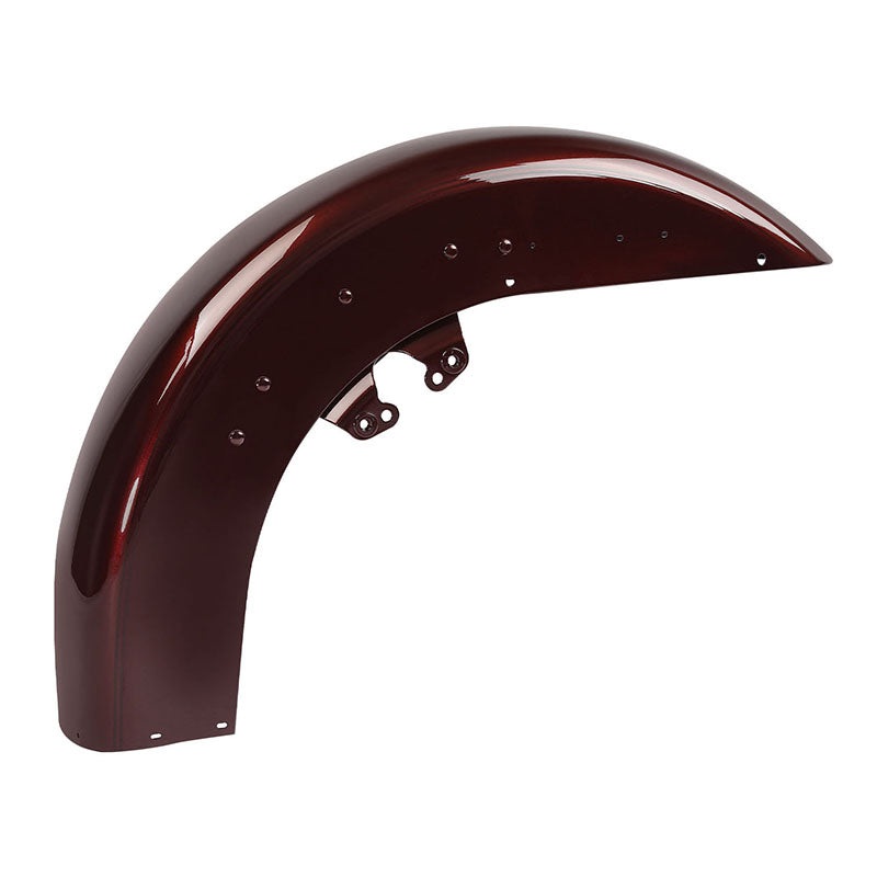 HR3 Twisted Cherry 2019UC  Motorcycle 18″ Front Mudguard Fender (can be installed with lighting)For Harley Touring Electra Glide Ultra Limited Tri Glide 14-23