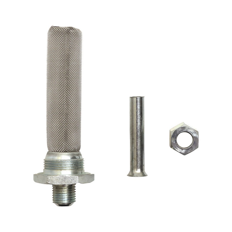 Triumph Oil Tank Filter With Thread On Nut And Spigot