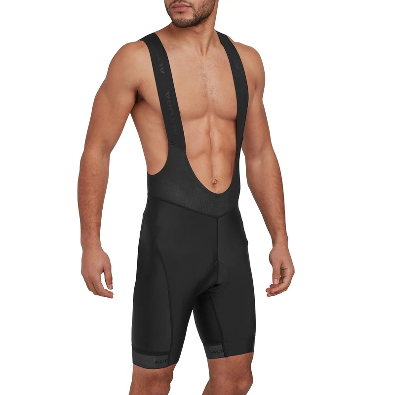 Altura Progel Plus Cycling Cycle Bib Shorts Black
