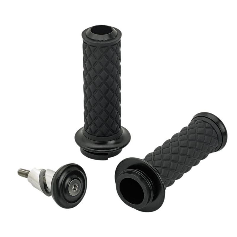 Biltwell Alumicore Grip Set 1″ – Black