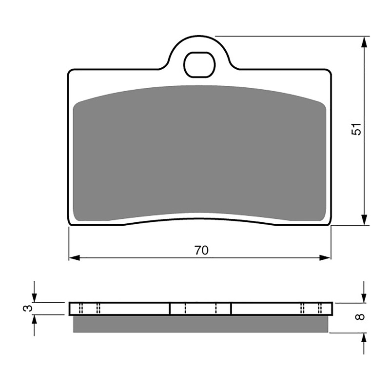 GOLDfren Brake Pads Sintered Sports GF064 – S3 (PH66)