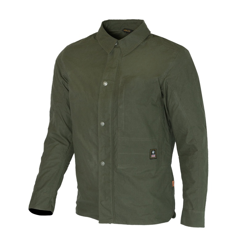 Merlin Broughton Organic Ripstop D3O Textile Jacket Green
