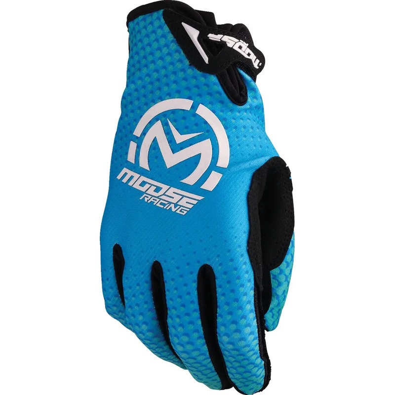 Moose Racing SX1 Textile Gloves Blue