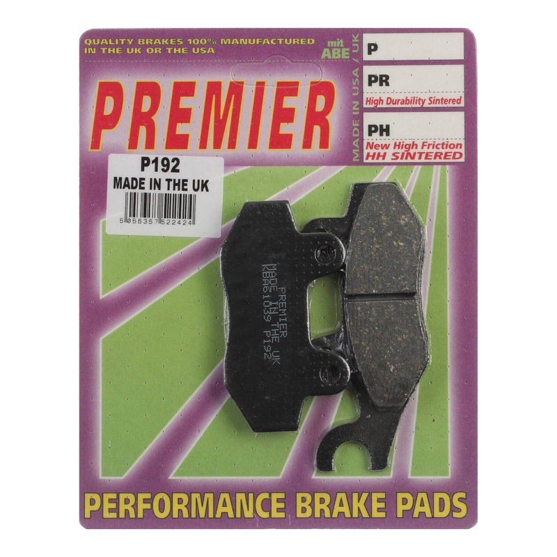 Premier Brake Pads – P Organic Standard (GF334S3)