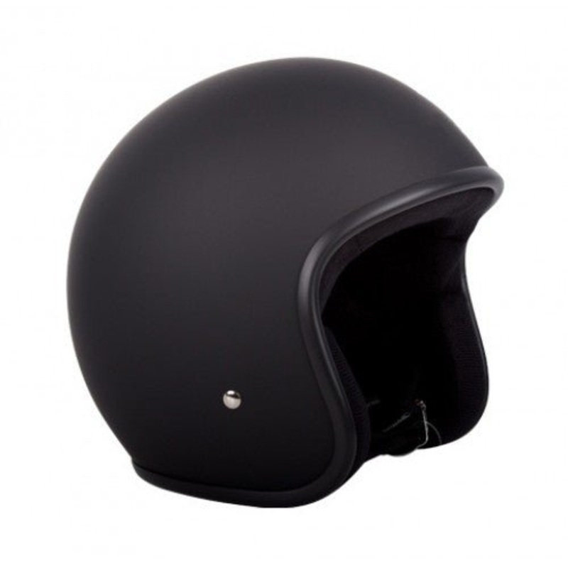 RXT Low Rider Open Face Helmet – Matt Black