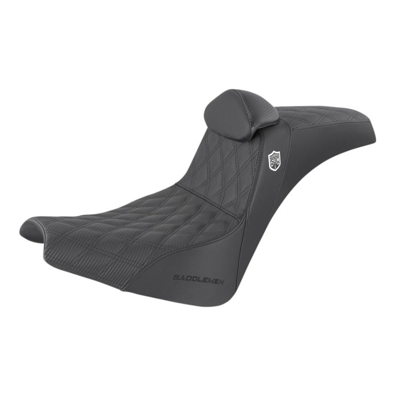 SDC Pro Series Performance Gripper Seat with Backrest for 2018-2024 FXBB/FXBBS
