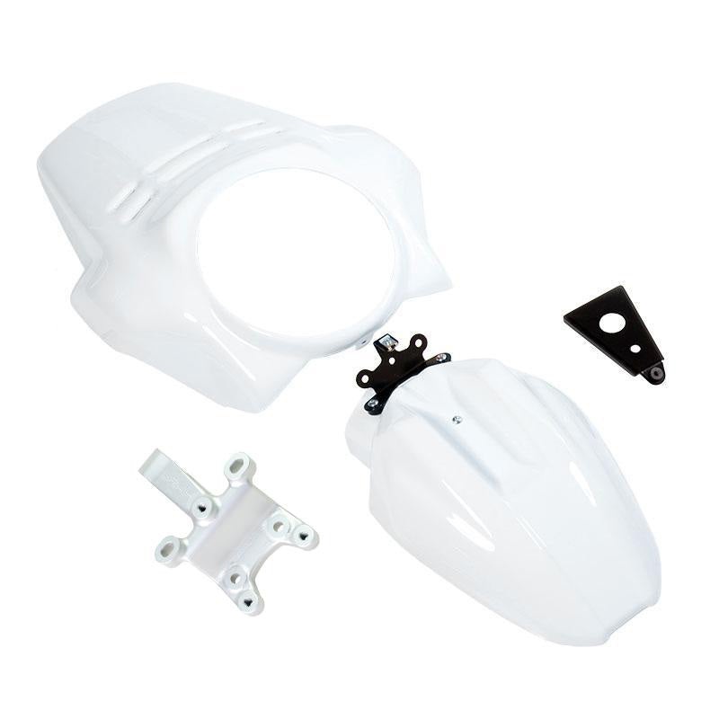 Unit Garage R9T Series Tall Windshield & Front Fender Kit – Light White