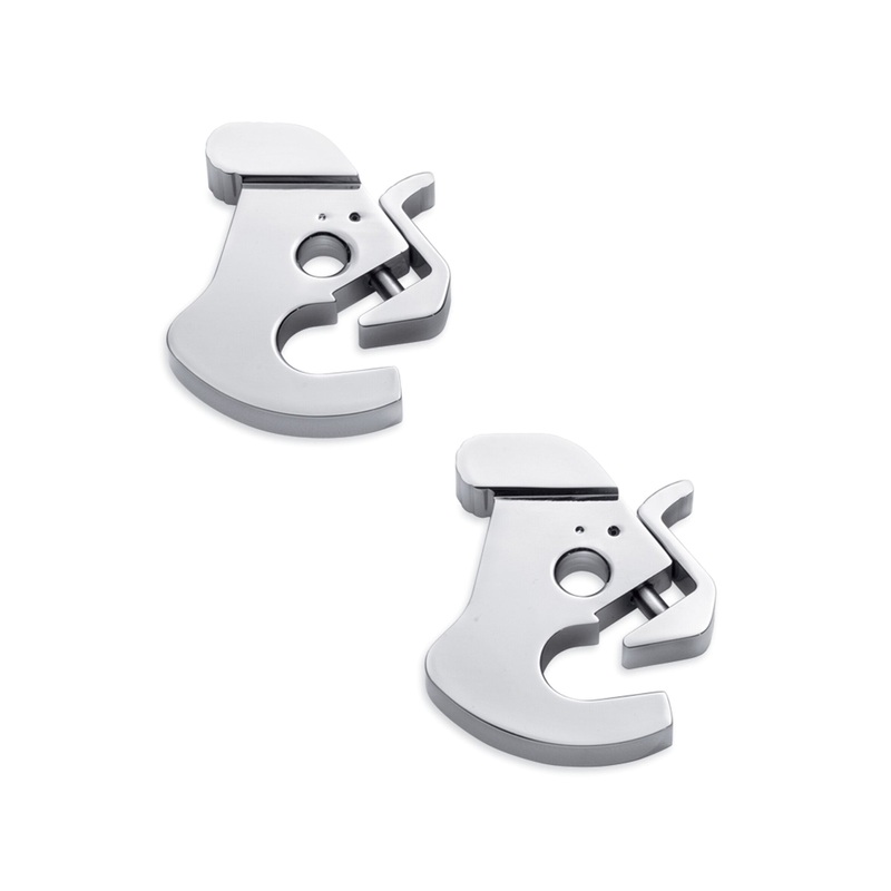 Harley Davidson 12600036 H-D Detachables Latch Kit CHROME ROTARY LATCH KIT