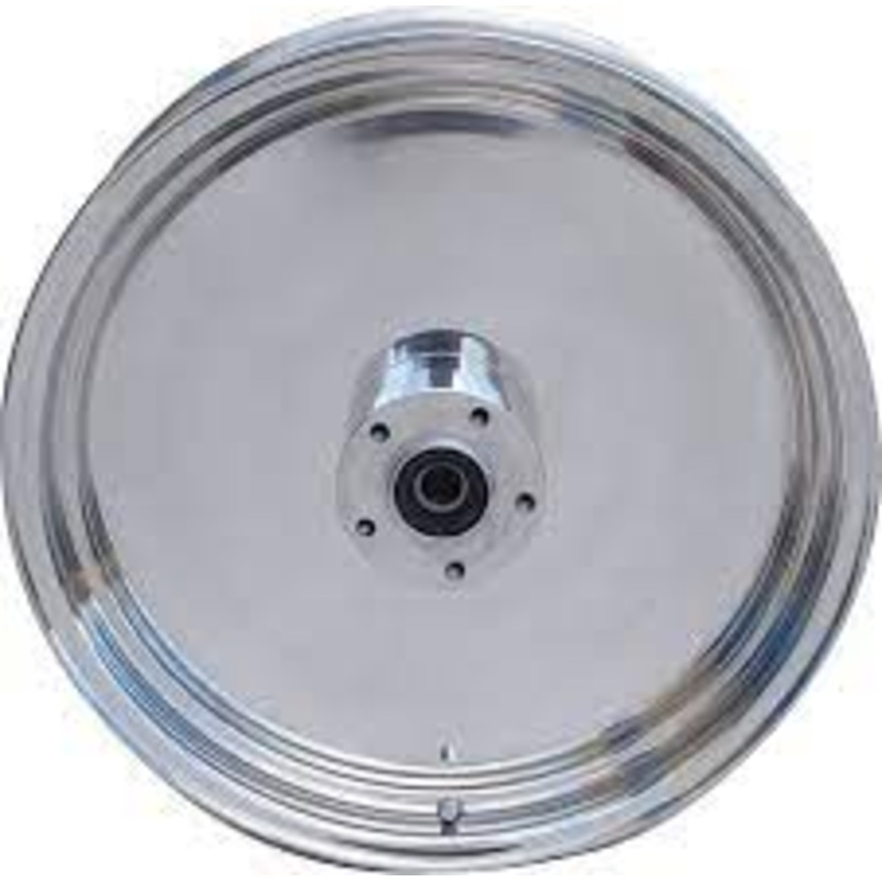 Ultima 37-558 Solid Billet Polished Aluminum Rear Wheel, 18” x 5.5”