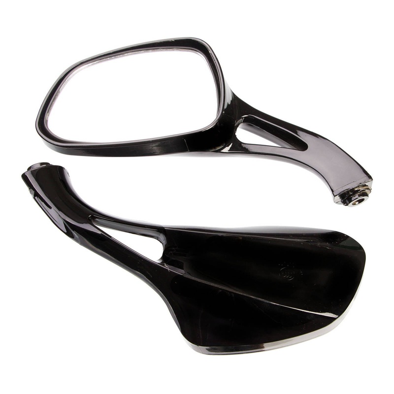 Whites Mirror – Suzuki AN125 Black (Pair)