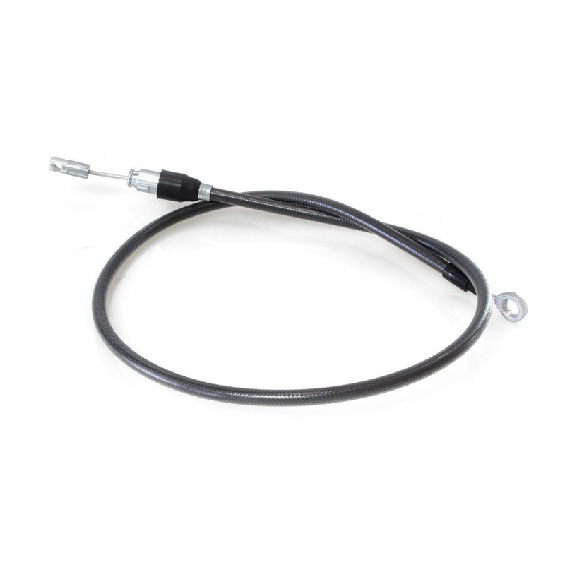 40in. Quick Connect Upper Clutch Cable – Black Pearl. Fits Softail 2018up & Touring 2021up.