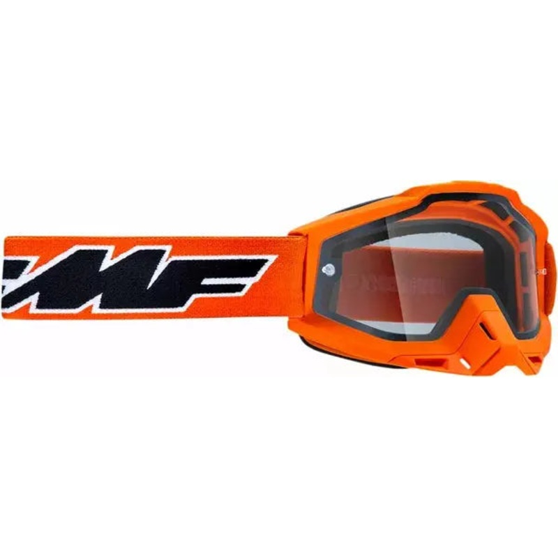 FMF Vision PowerBomb Enduro Rocket Goggles Orange / Clear