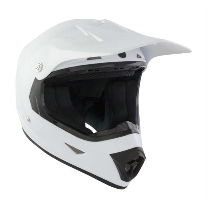 GSB XP-7 MX Off Road Kids Gloss Plain White
