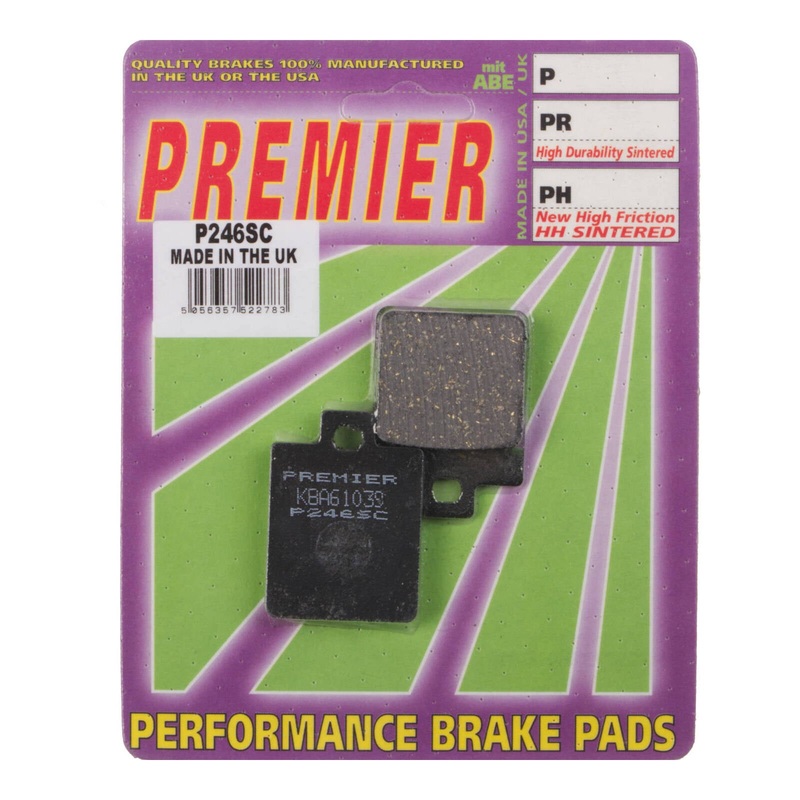 Premier Brake Pads – P-SC Organic Scooter