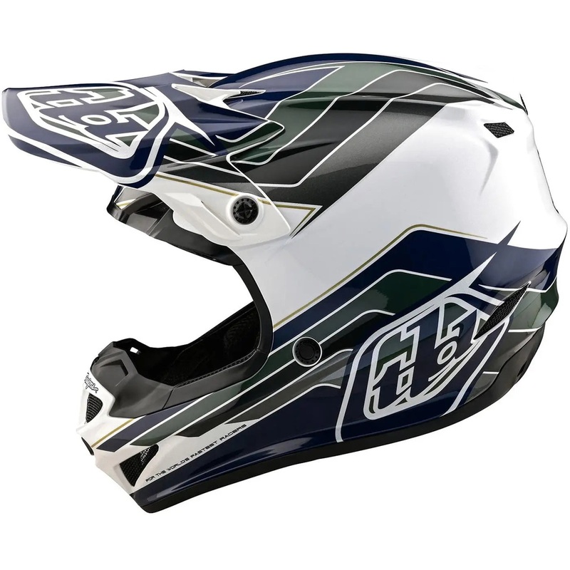 Troy Lee Designs SE4 Polyacrylite Block MX Charcoal / Navy