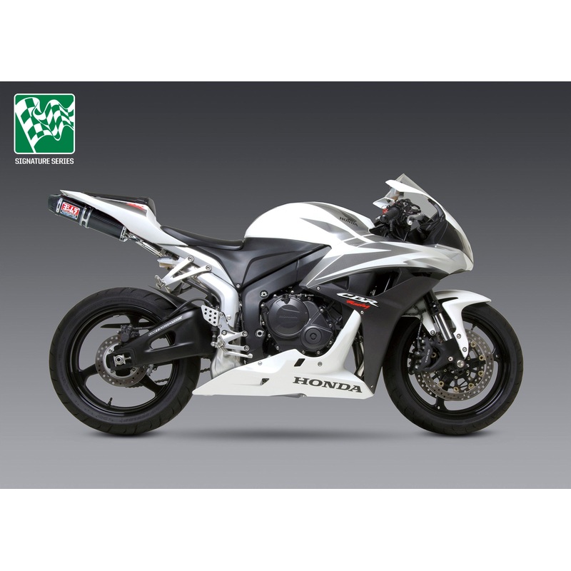 CBR600RR 07-08 RS-5 Stainless Slip-On Exhaust, w/ Carbon Fiber Muffler