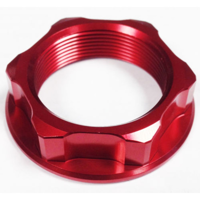 GP Pro Red Steering Stem Nut – M25 x 30 x P1.0 x H12