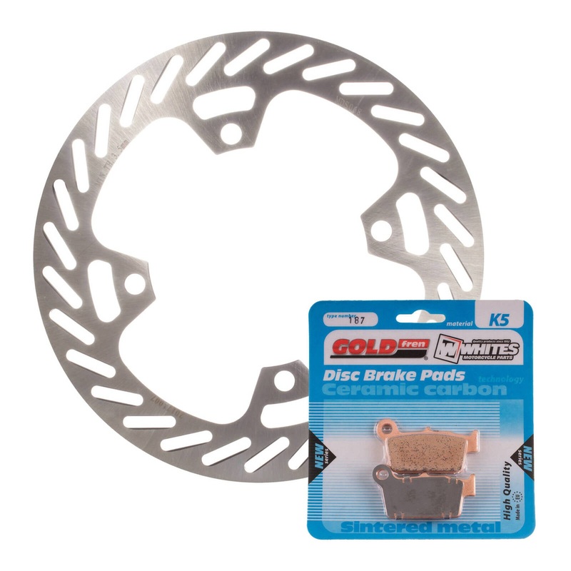 Brake Disc & Pad Rear Kit – Kawasaki KLX450R ’08-’20