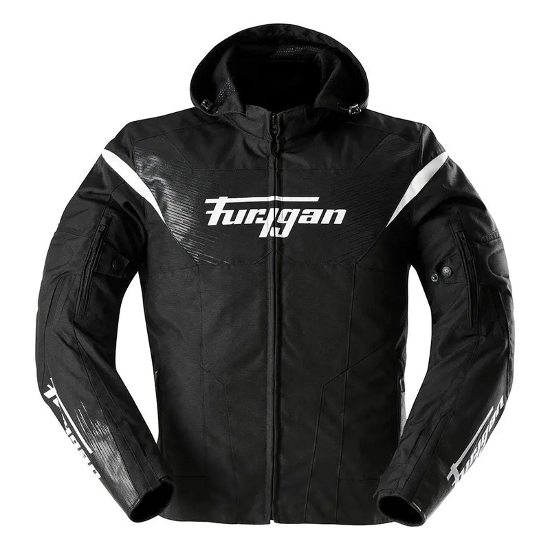 Furygan Shard Textile Jacket Black / White