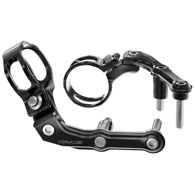 Remote Reservoir Mounts, Black Anodized – Touring