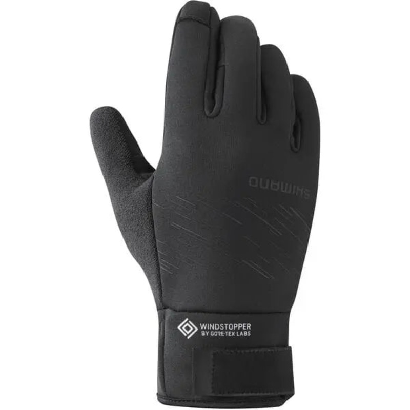 Shimano Windstopper Insulated Cycle Gloves Black