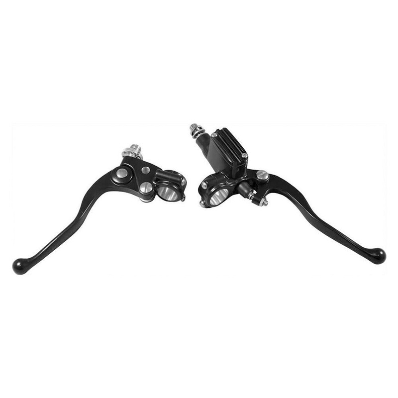 Vintage Hand Control Clutch Brake Lever Set – Harley –  Black