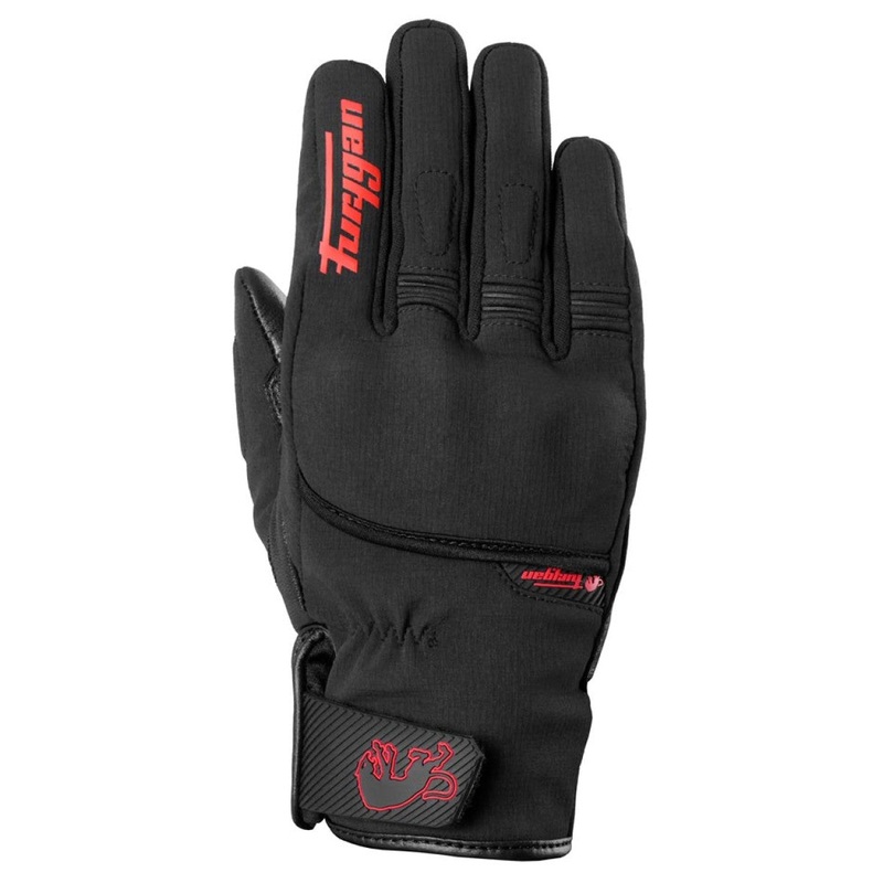 Furygan Jet All Season D3O Evo Gloves Black / Red