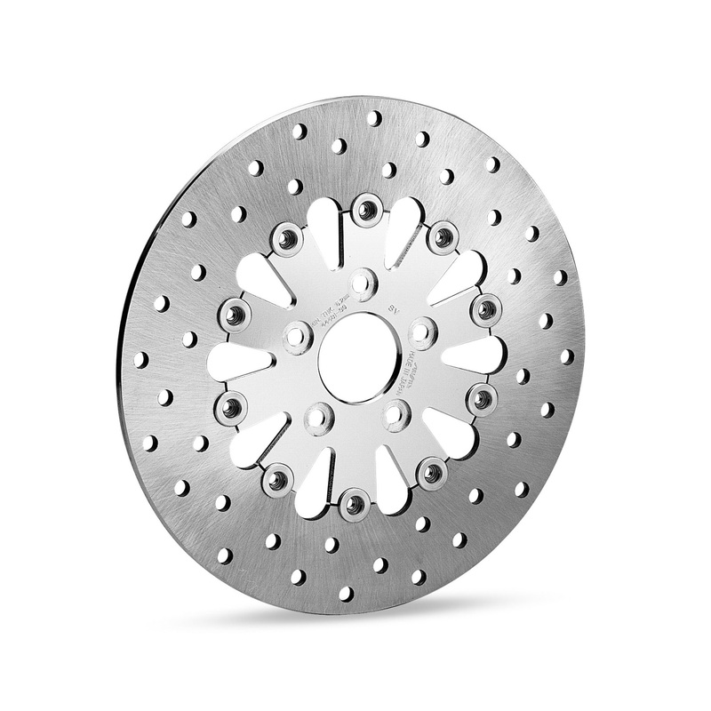 Harley Davidson 44942-08A Teardrop Front Brake Rotor KIT-BRAKE DISC,FRT,TEARDROP/FL
