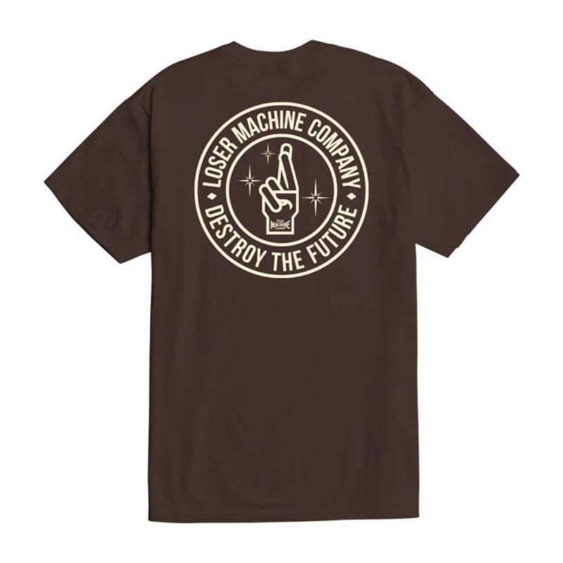 Loser Machine Congregate T-Shirt Java Brown