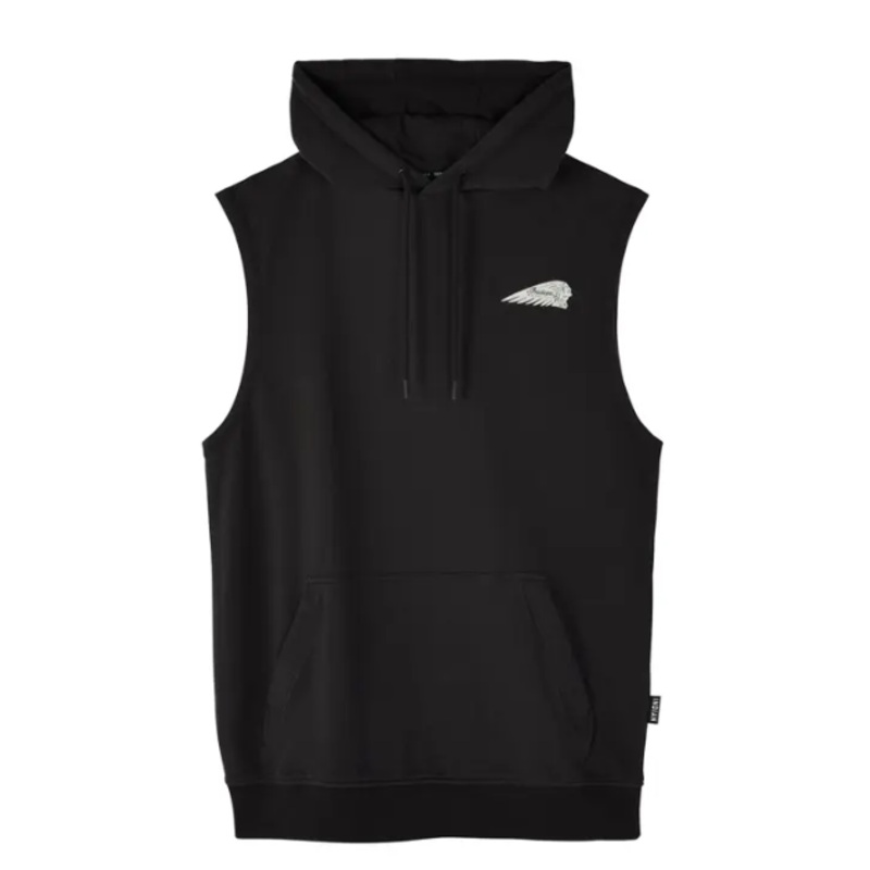 Men’s Sleeveless Established 1901 Hoodie, Black
