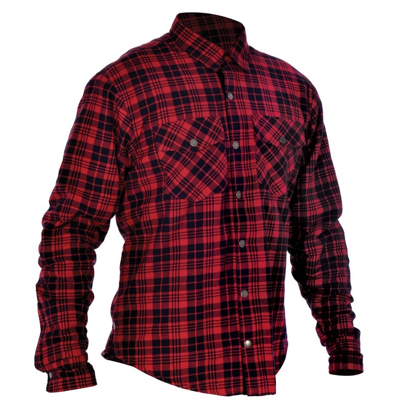 Oxford Kickback Protective Shirt – Red Checkered