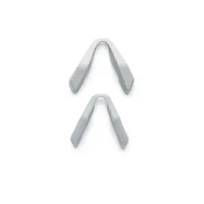 100% Hypercraft XS / SQ Replacement Nose Pad Kit Grey