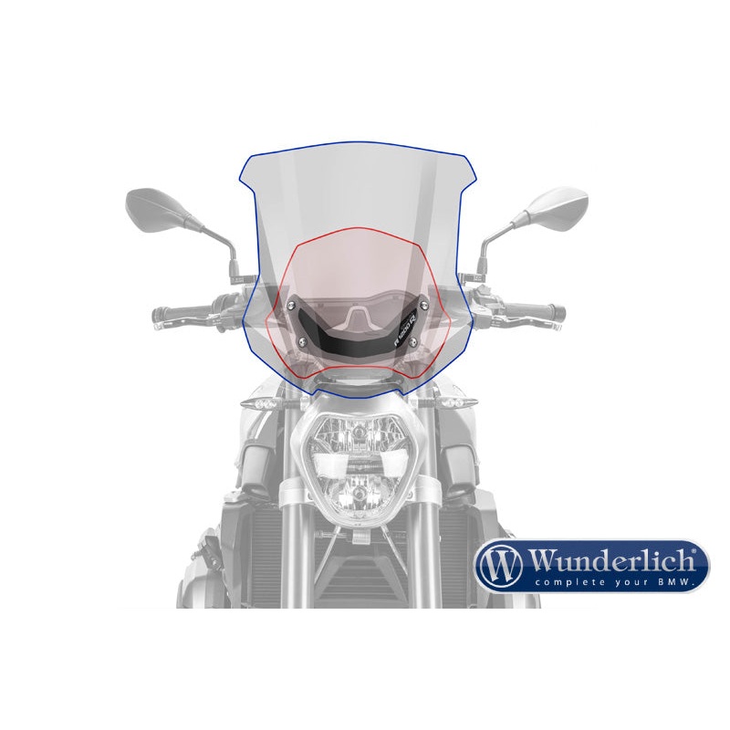 BMW R1200R Screens – Touring