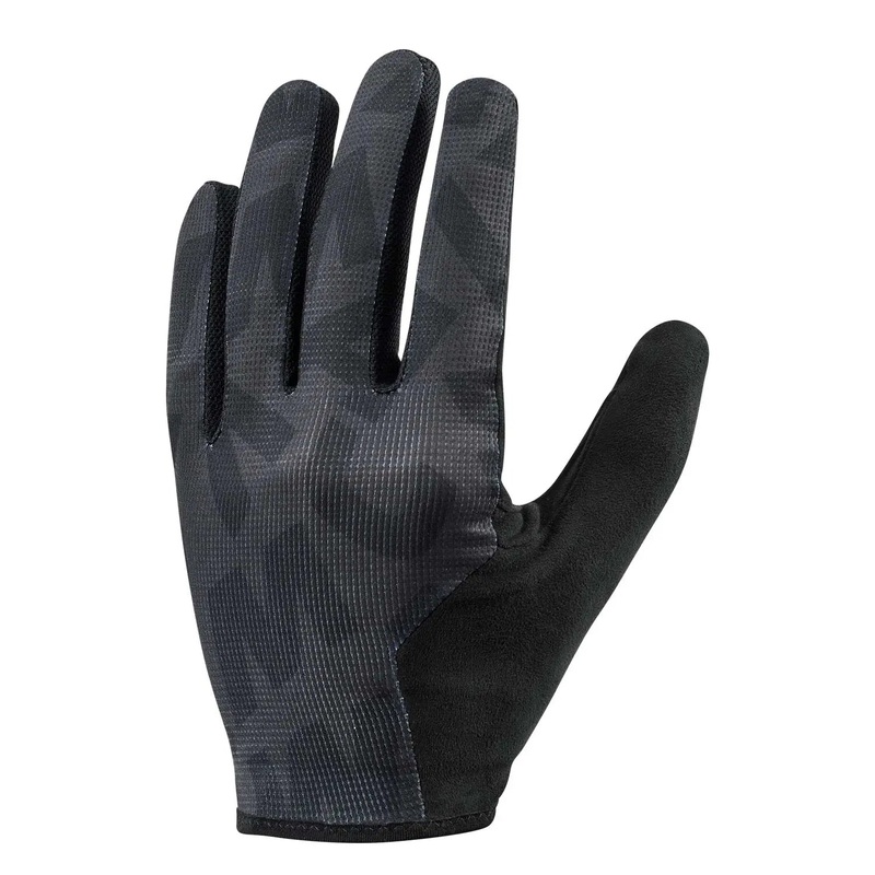 Mavic Aksium Graphic Long Cycle Gloves Black