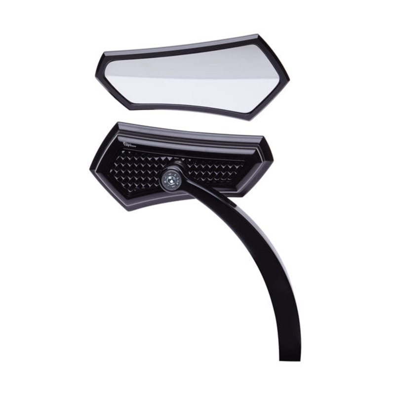 Vity”S Design, Diamond Mirror. Right Side, Black