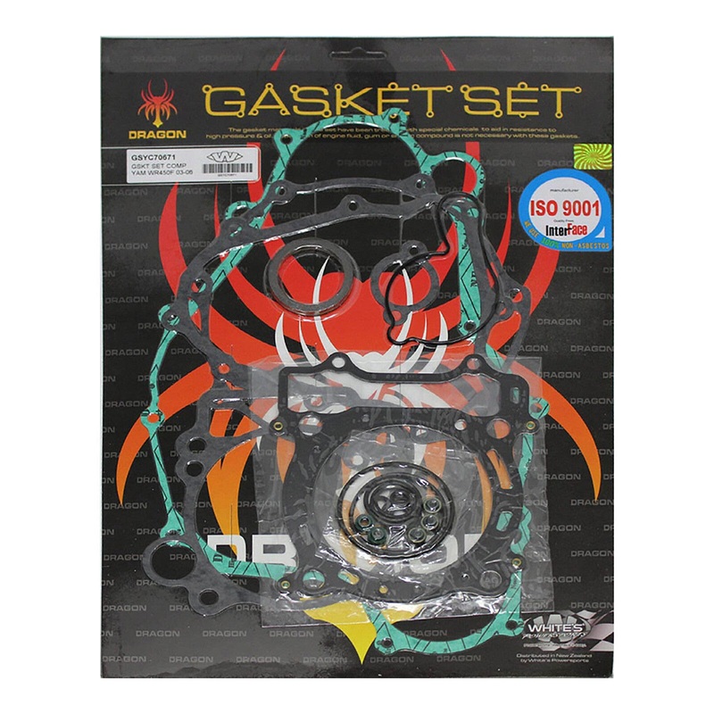 Whites Complete Gasket Set Yamaha WR450F ’03-’06