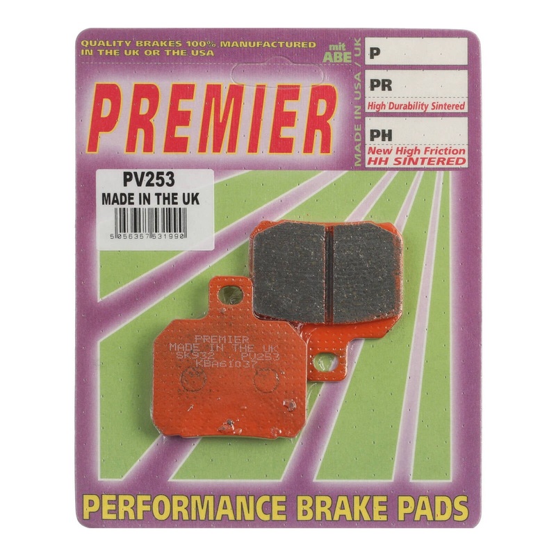 Premier Brake Pads – PV Semi Sintered