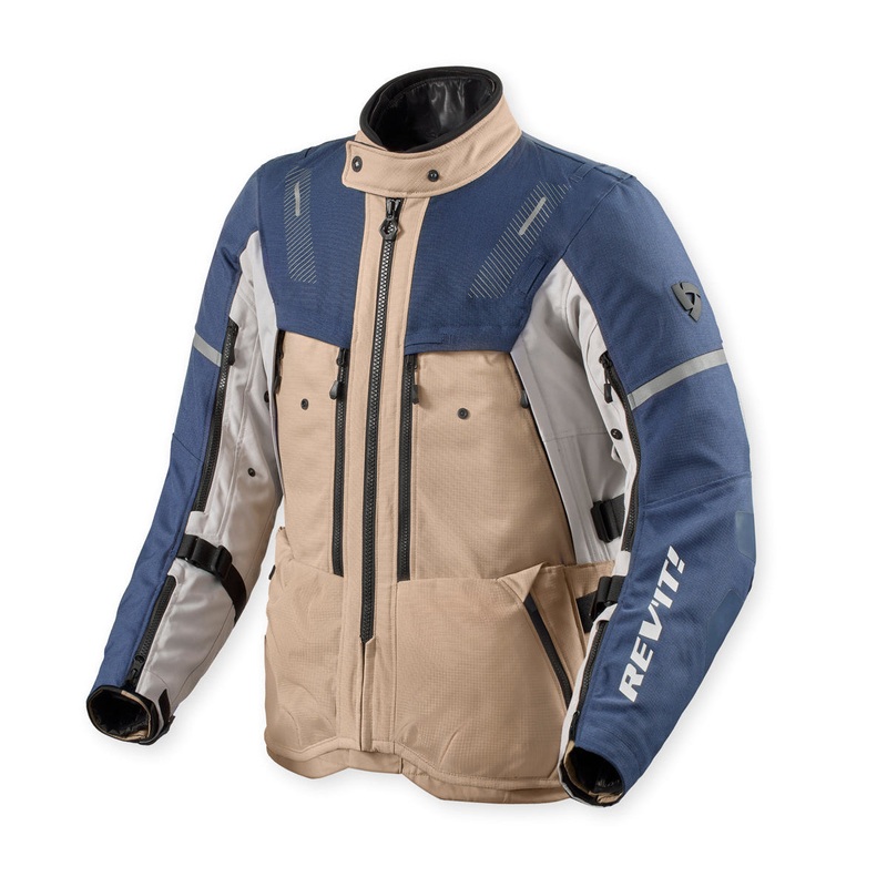 Revit Sand 5 H2O Textile Jacket Sand / Blue
