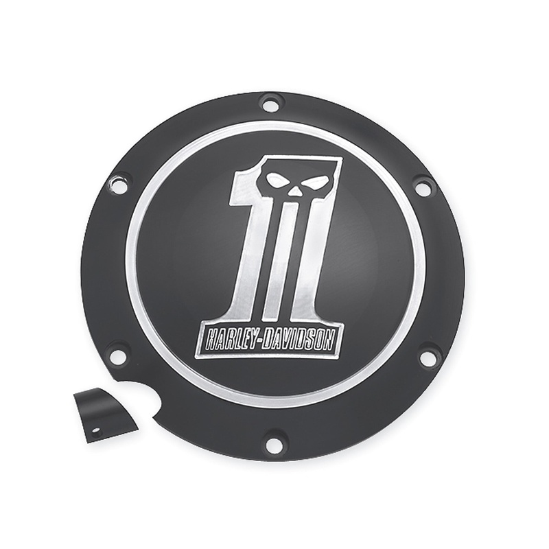Harley Davidson 25563-09 Dark Custom  Derby Cover KIT-DERBY COVER,DARK_CSTM,XL