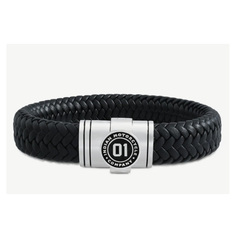 Heritage 01 Braided Leather Bracelet