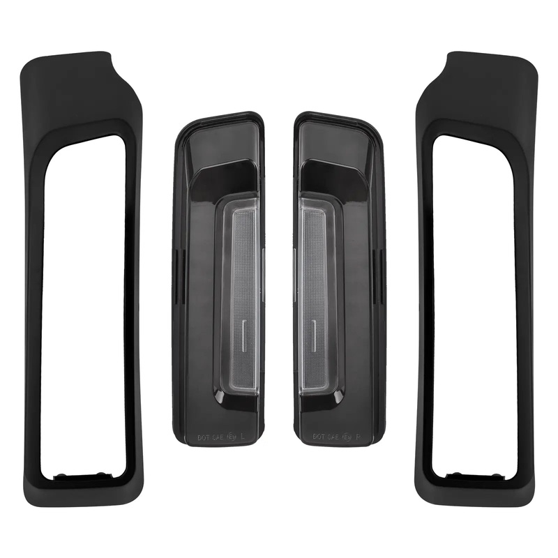 Motorcycle LED Saddlebag Filler Light Rear Fender Turn Signal fit Harley Touring 2024-Up