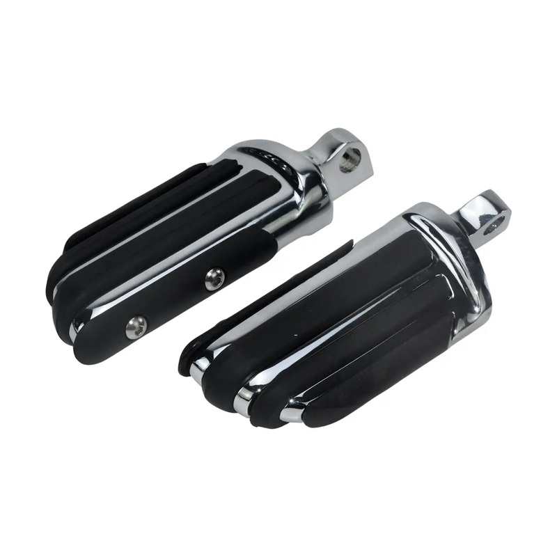 Passenger Highway Footrests for Harley Male Mount Footpegs Sportster XL Dyna | Mactions