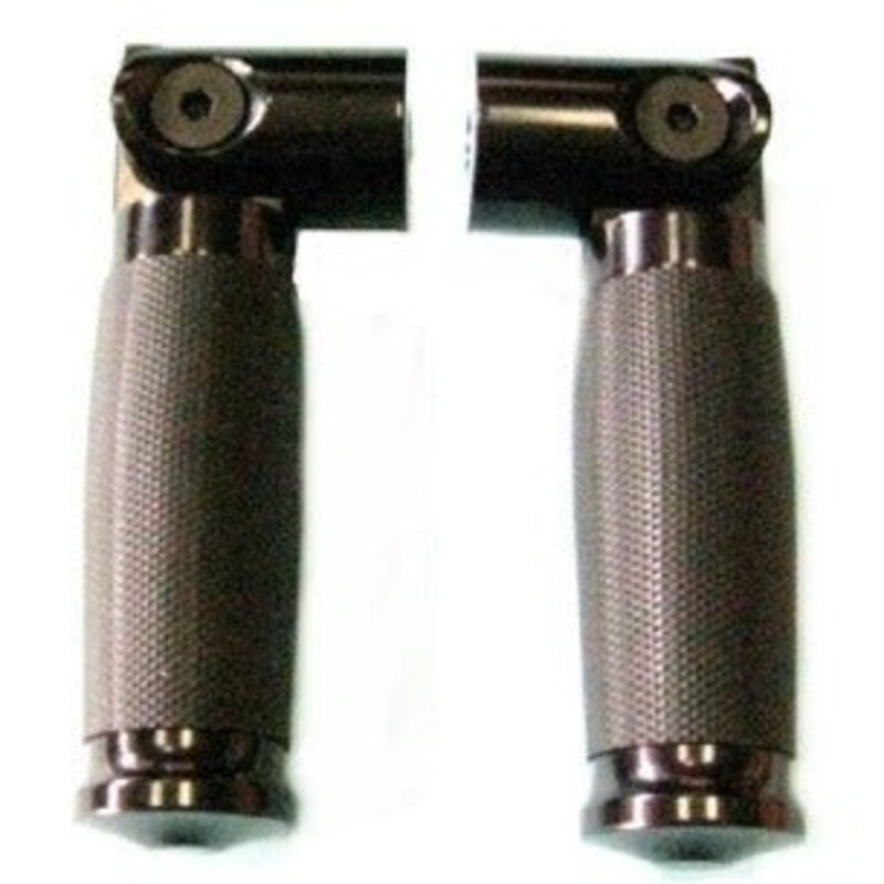 Tornado Chrome Front & Rear Folding Footpegs