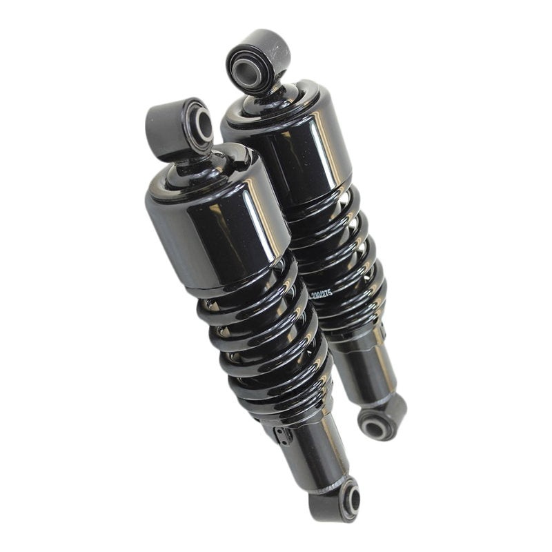 Burly Slammer 10.5″ Shocks for Harley Davidson Dyna FXD 1991-2015 – Black